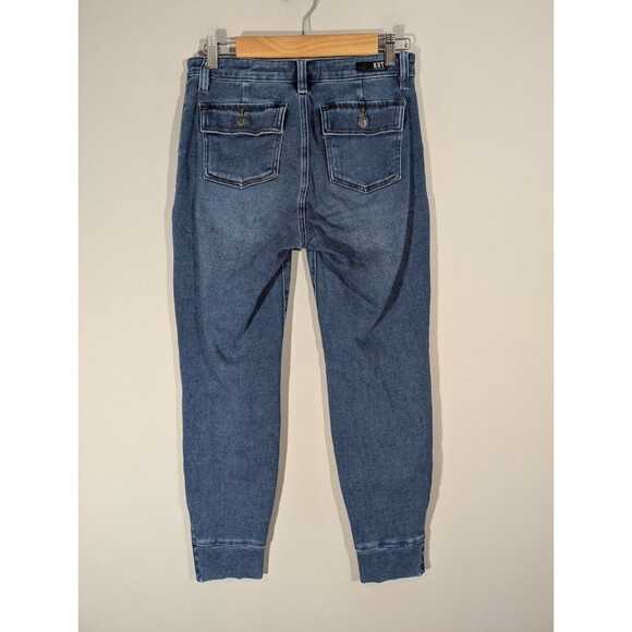 Kut From the Kloth Women Chris High Rise Jogger Jeans Sz 6 Gorpocore Casual - Picture 2 of 12